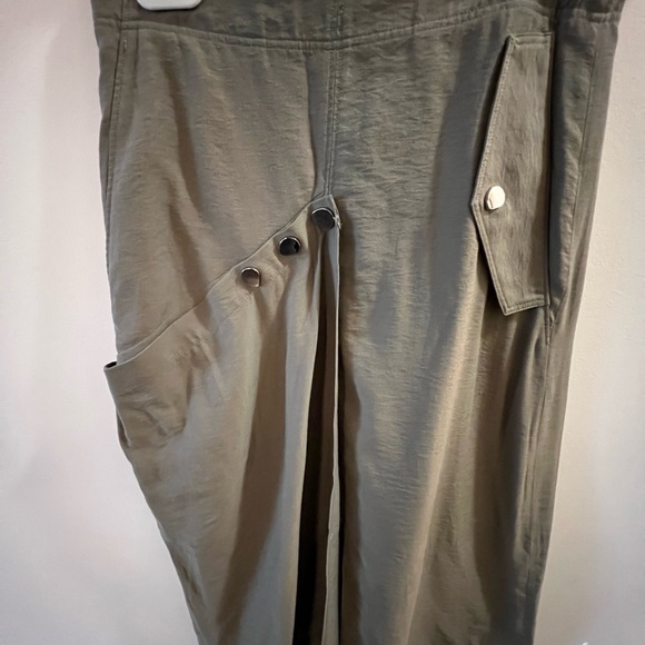 Tibi Washed Viscose Twill Asymmetrical Flap Skirt - Picture 2 of 6